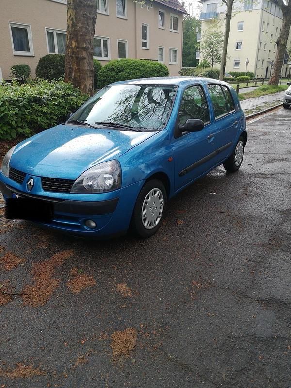 Gebraucht Renault Clio II 58 PS (42 kW) 2002 Blau Kleinwagen