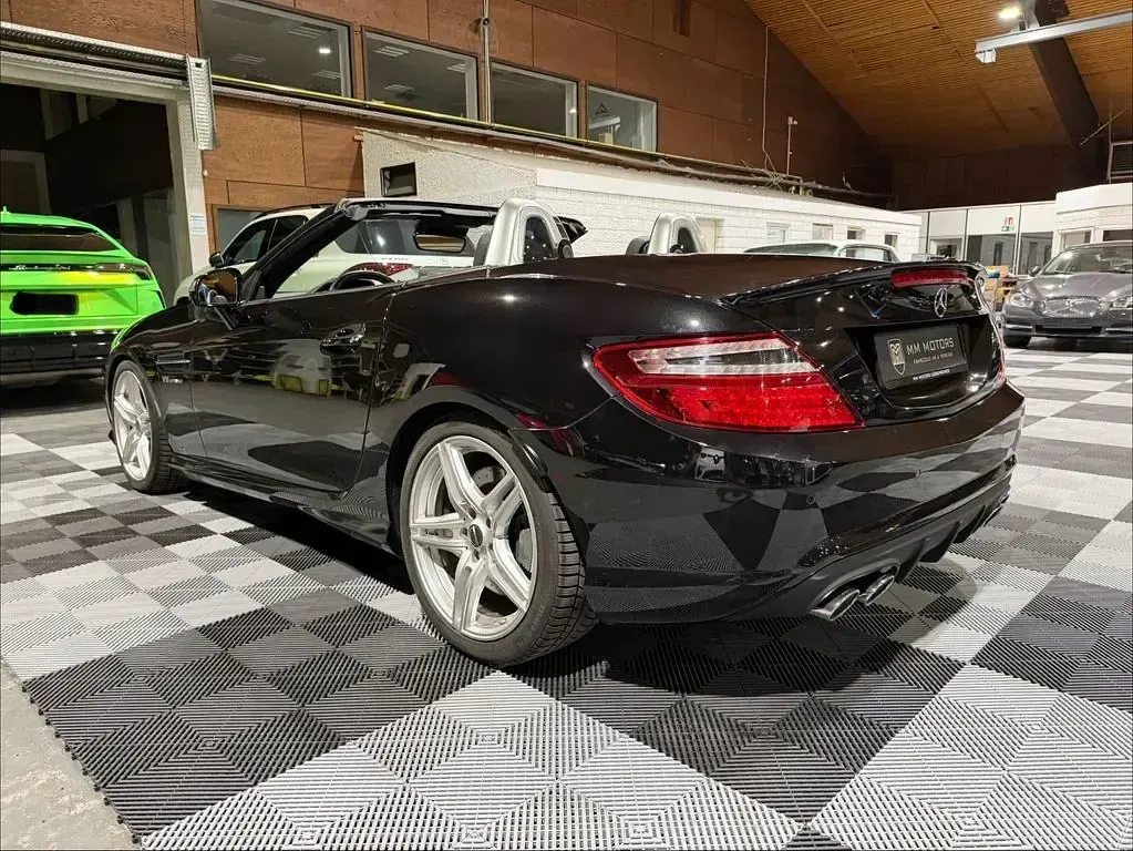 Gebraucht Mercedes SLK55 AMG AMG 421 PS (309 kW) 2012 Schwarz Cabrio