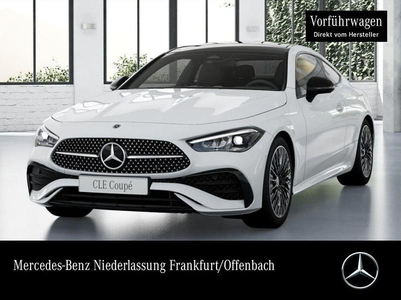 Weiß Gebraucht 2025 Mercedes CLE200 AMG Coupé | 54.370 € (Teuer) - Bild 1/3