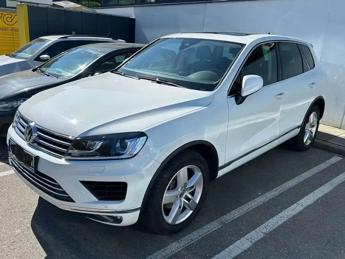 Brugt VW Touareg Terrain Tech 262 HK (192 kW) 2017 Hvid SUV