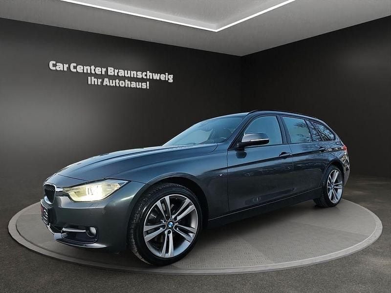 Grau Gebraucht 2014 BMW 330 Sport Line Kombi | 12.999 € (Guter Preis) - Bild 1/4