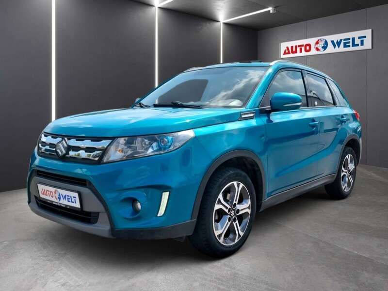 Blau Gebraucht 2015 Suzuki Vitara SUV | 14.490 € (Fairer Preis) - Bild 1/4