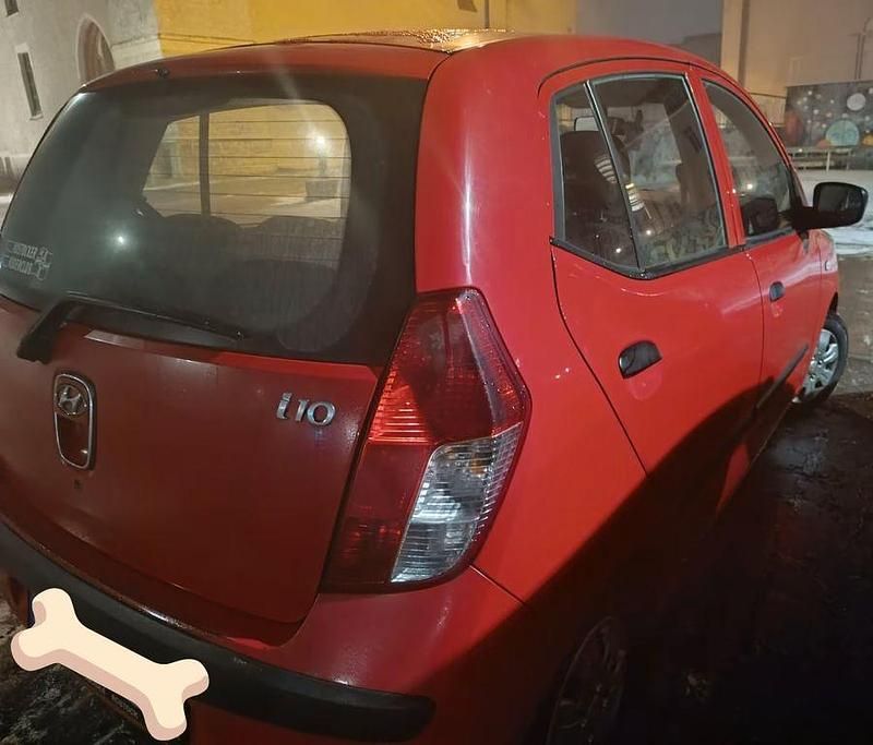 Gebraucht Hyundai i10 Classic 67 PS (49 kW) 2008 Rot Kleinwagen