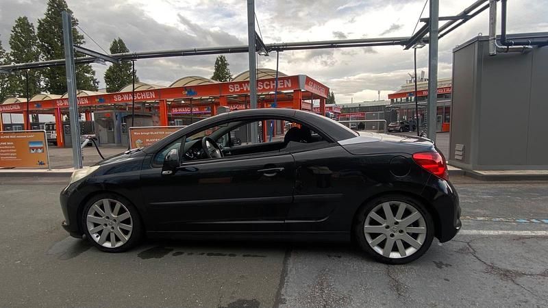 Schwarz Gebraucht 2007 Peugeot 207 CC Cabrio | 3.500 € (Fairer Preis) - Bild 1/4