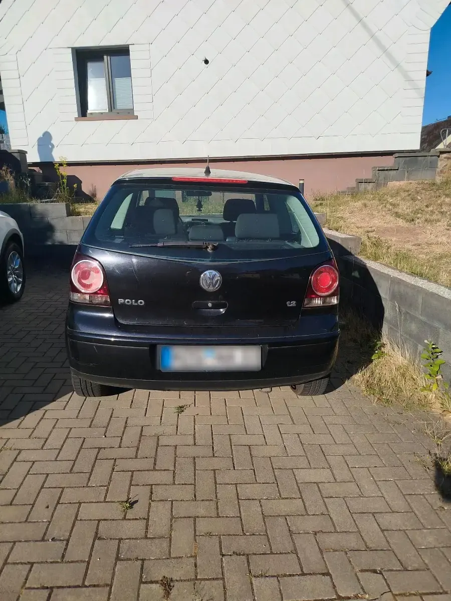 Gebraucht VW Polo 64 PS (47 kW) 2007 Schwarz Kleinwagen