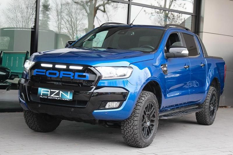 Blau Gebraucht 2019 Ford Ranger Wildtrack Abholung | 34.995 € (Etwas zu teuer) - Bild 1/4