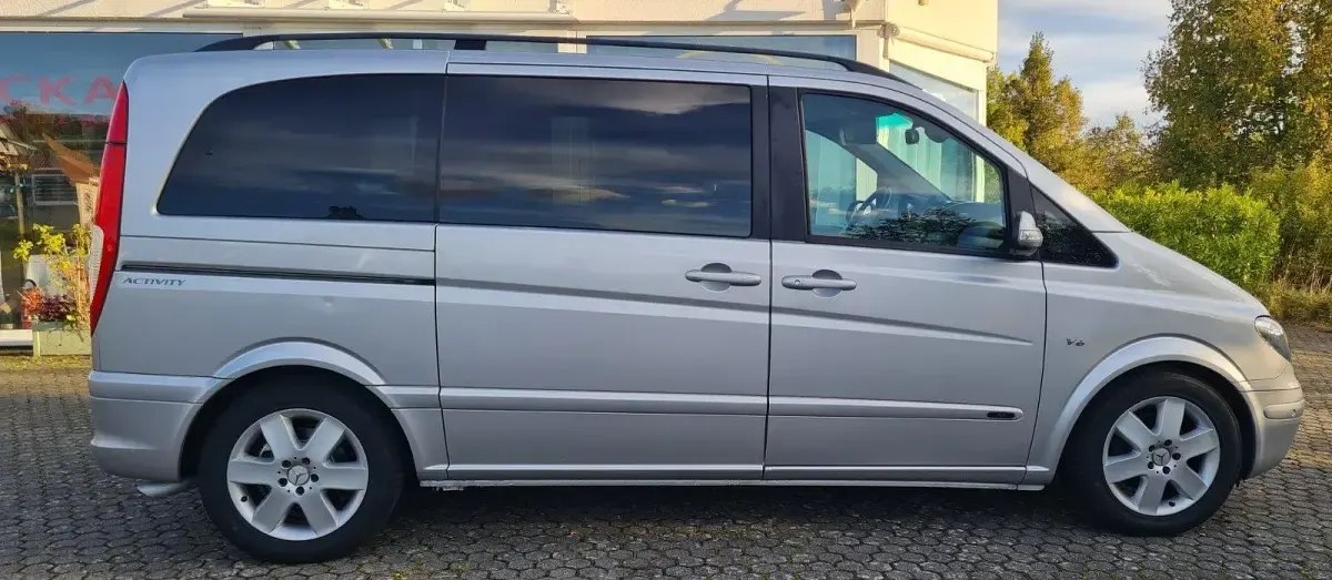 Gebraucht Mercedes Viano 204 PS (150 kW) 2008 Silber Van / Kleinbus