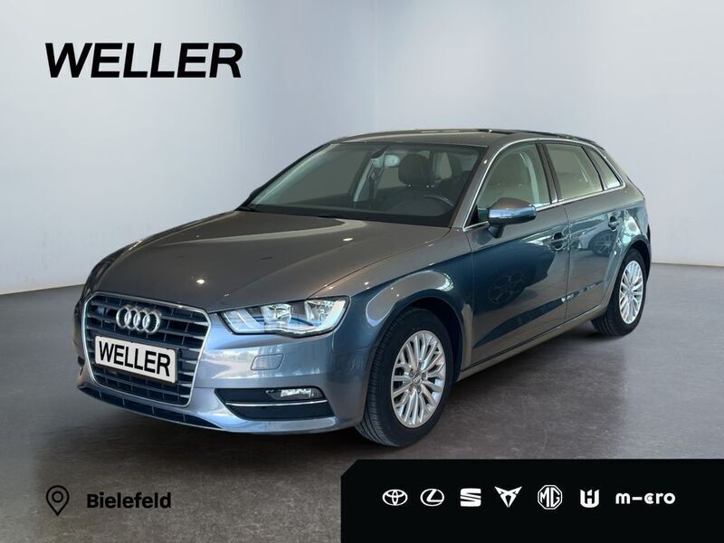 Grau Gebraucht 2014 Audi A3 Sportback Ambiente Limousine | 14.990 € (Guter Preis) - Bild 1/3