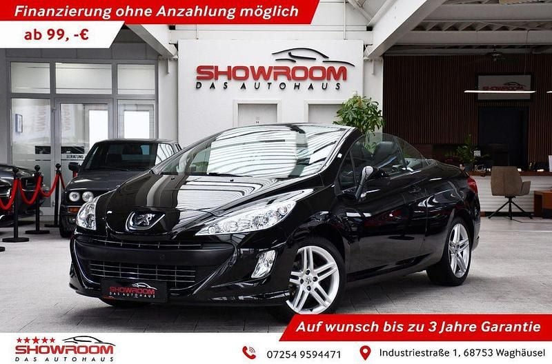 Gebraucht Peugeot 308 CC Premium 120 PS (88 kW) 2009 Schwarz Cabrio