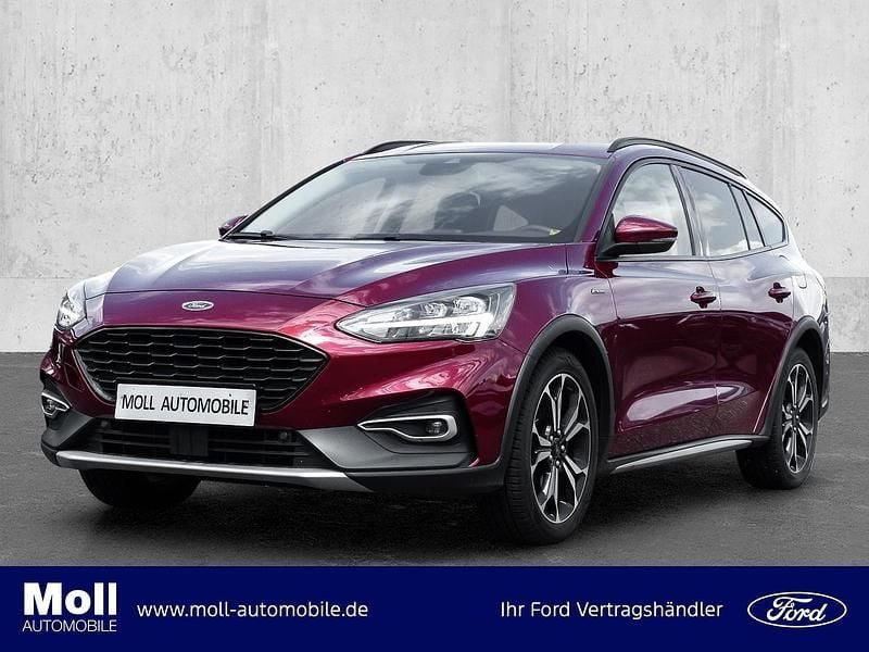Rubyrot (metallic) Gebraucht 2019 Ford Focus Active Kombi | 13.980 € (Fairer Preis) - Bild 1/4