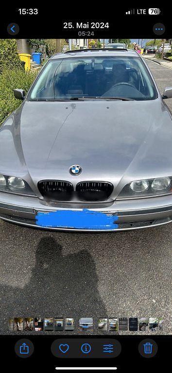 Silber Gebraucht 1998 BMW 520 Limousine | 3.500 € (Fairer Preis) - Bild 1/4