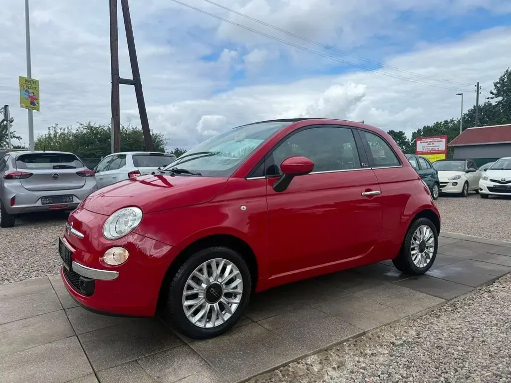 Gebraucht Fiat 500C Lounge 69 PS (50 kW) 2015 Rosso corsa/sfrontato/argilla/ Cabrio