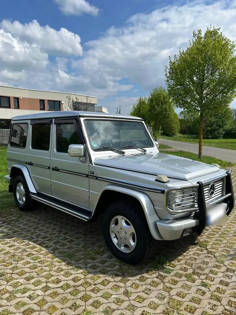 Gebraucht Mercedes G320 211 PS (155 kW) 1996 Silber SUV