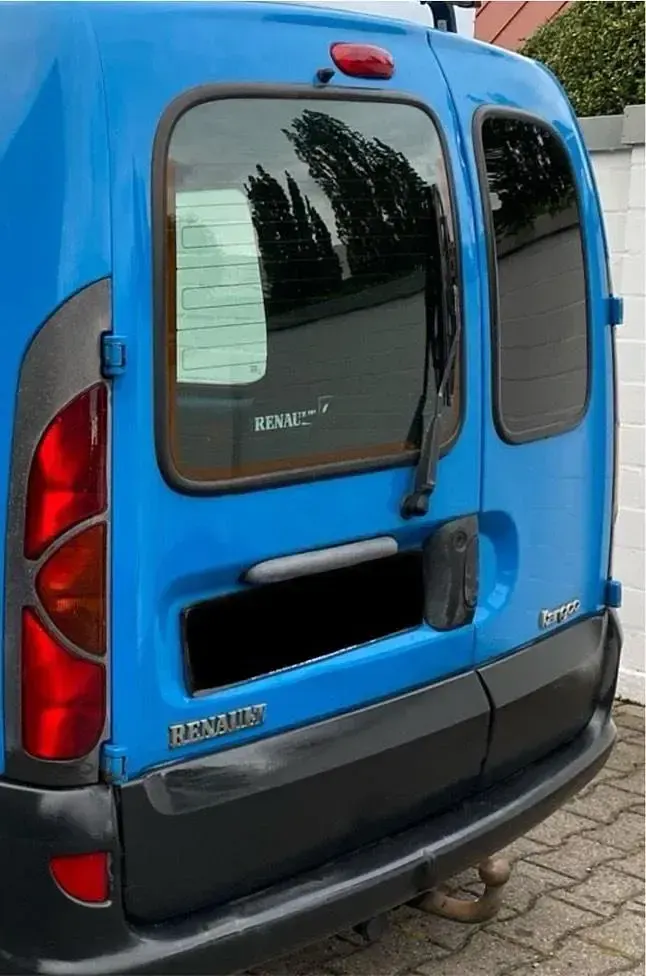 Gebraucht Renault Kangoo 80 PS (58 kW) 2004 Blau Van / Kleinbus