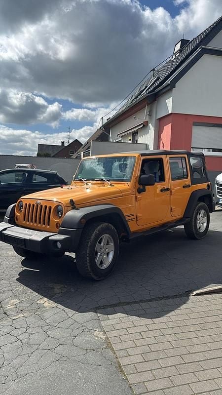 Gebraucht Jeep Wrangler 200 PS (147 kW) 2012 Orange SUV