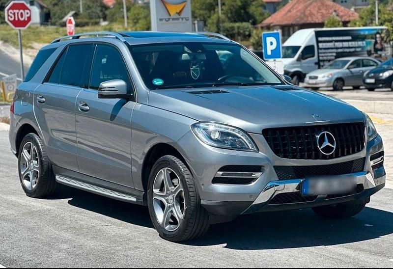 Grau Gebraucht 2013 Mercedes ML350 SUV | 17.490 € (Fairer Preis) - Bild 1/4