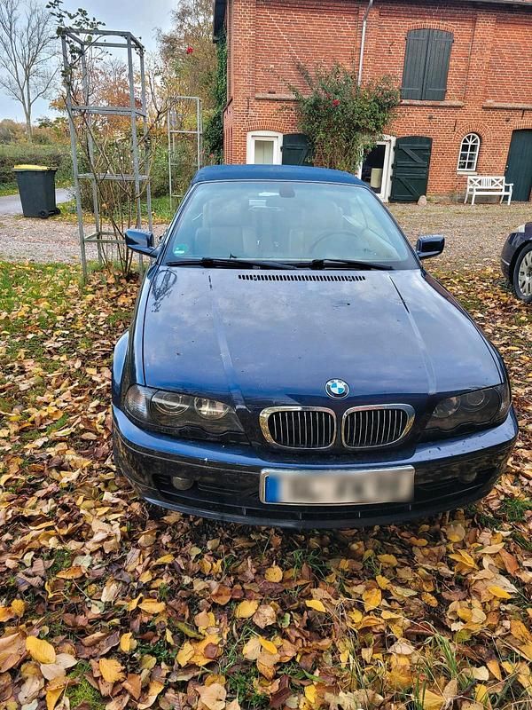 Blau Gebraucht 2001 BMW 320 Cabriolet Cabrio | 4.000 € (Superpreis) - Bild 1/4