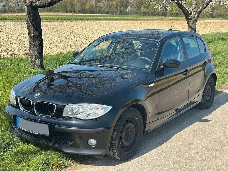 Gebraucht BMW 116 116 PS (85 kW) 2007 Schwarz Kleinwagen
