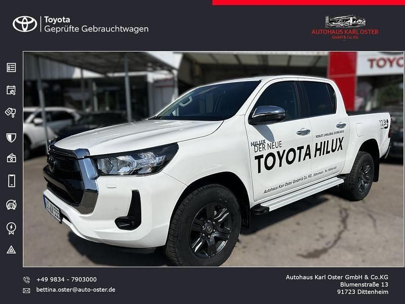 Weiß Gebraucht 2024 Toyota HiLux Comfort Abholung | 43.990 € (Fairer Preis) - Bild 1/4