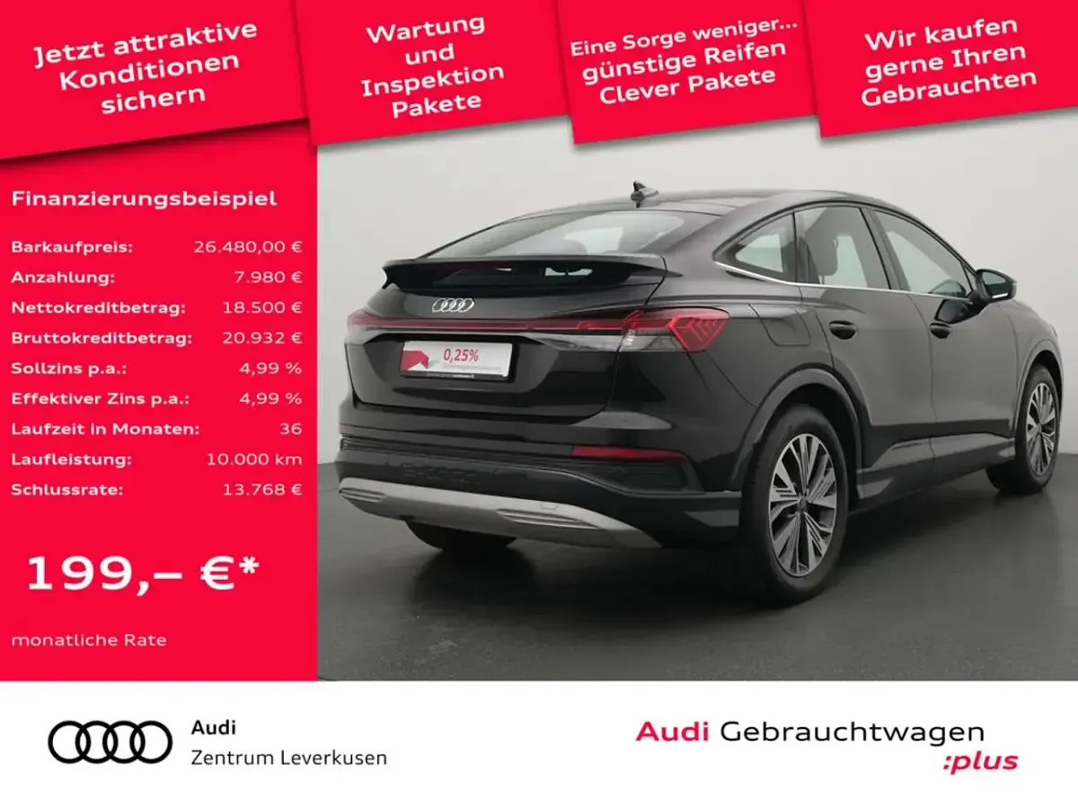 Gebraucht Audi Q4 e-tron 150 kW (204 PS) 2023 Mythosschwarz SUV