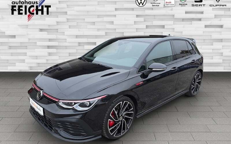 Schwarz Gebraucht 2023 VW Golf VIII GTI Clubsport Limousine | 34.467 € (Fairer Preis) - Bild 1/4