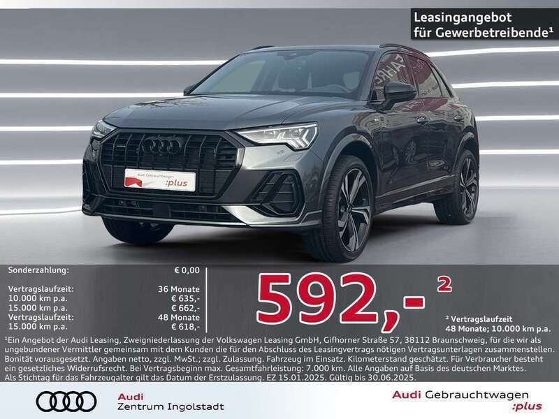 Daytonagrau perleffekt Gebraucht 2024 Audi Q3 S-Line SUV | 55.950 € - Bild 1/3