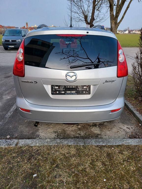 Gebraucht Mazda 5 Comfort 110 PS (80 kW) 2005 Silber Van / Kleinbus