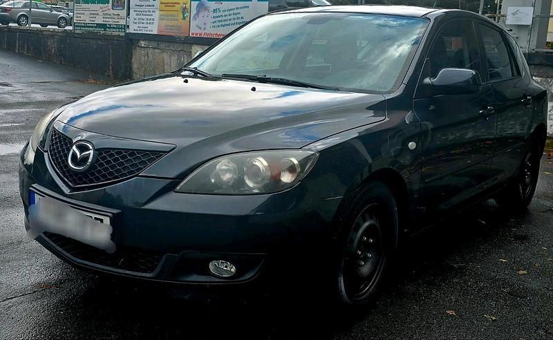 Schwarz Gebraucht 2007 Mazda 3 Limousine | 999 € (Superpreis) - Bild 1/4