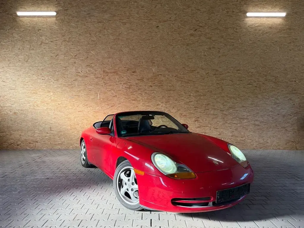 Gebraucht Porsche 911 Carrera Cabriolet 300 PS (220 kW) 1998 Rot Cabrio