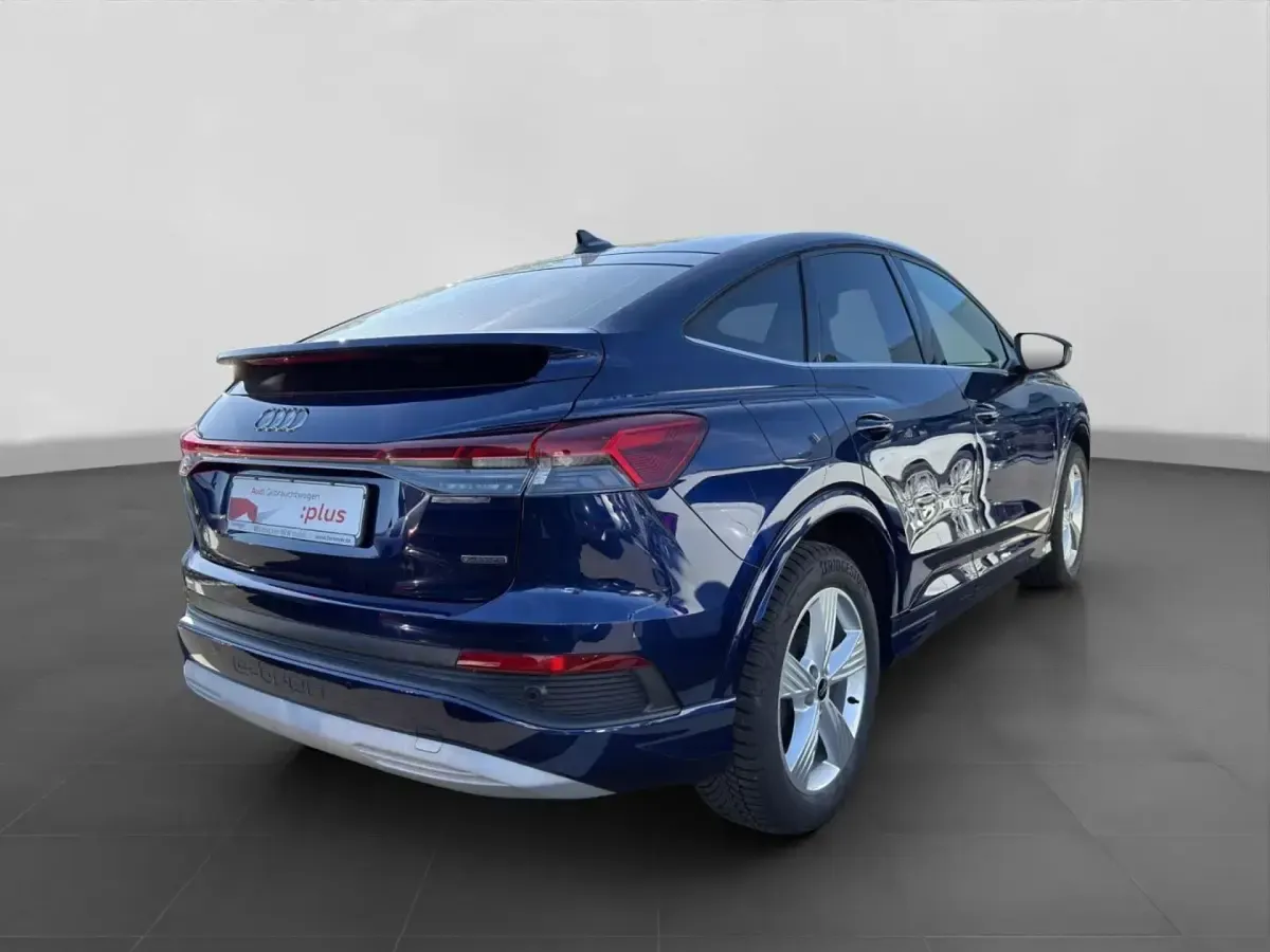 Gebraucht Audi Q4 Sportback e-tron S-Line 250 kW (340 PS) 2024 Navarrablau metallic SUV