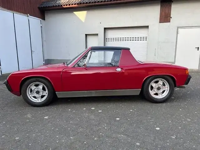 Begagnad Porsche 914 101 HK (74 kW) 1973 Röd Cab