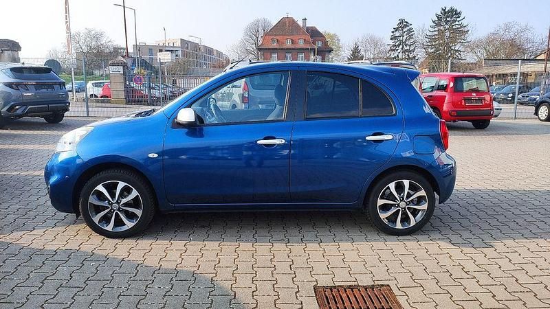 Gebraucht Nissan Micra N-TEC 80 PS (58 kW) 2017 Blau Kleinwagen