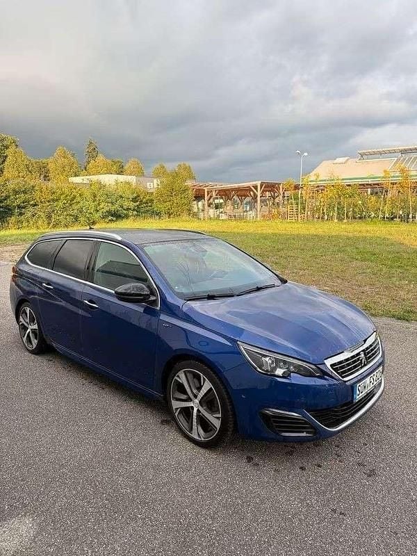 Blau Gebraucht 2016 Peugeot 308 GT Kombi | 6.900 € (Superpreis) - Bild 1/4