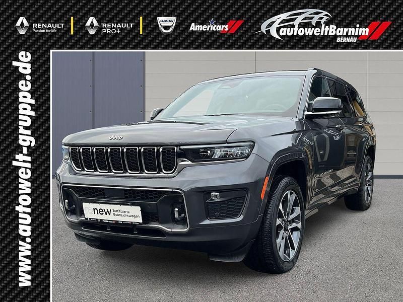 Baltic grey metallic clear coa Gebraucht 2023 Jeep Grand Cherokee Overland SUV | 79.990 € (Superpreis) - Bild 1/4