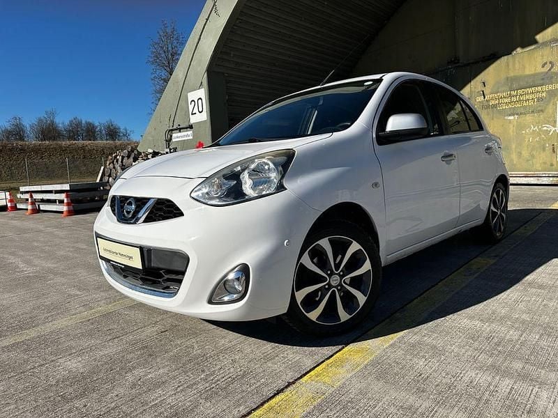 Gebraucht Nissan Micra N-TEC 80 PS (58 kW) 2016 Weiß Kleinwagen
