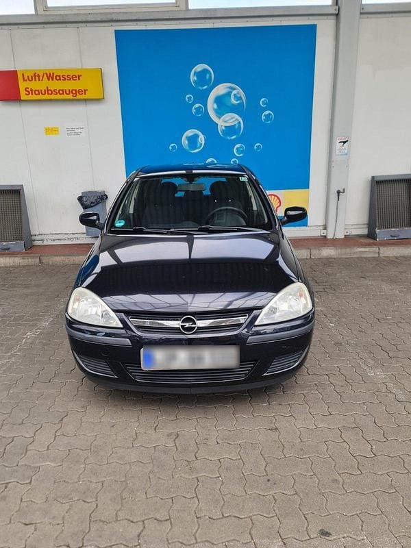 Schwarz Gebraucht 2003 Opel Corsa Kleinwagen | 999 € (Fairer Preis) - Bild 1/4