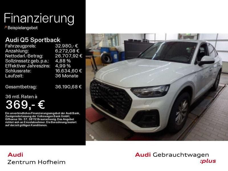 Gebraucht Audi Q5 Sportback S-Line 299 PS (219 kW) 2022 Weiß SUV