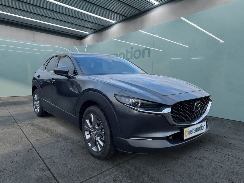 Grau Gebraucht 2024 Mazda CX-30 Exclusive-Line SUV | 30.480 € (Guter Preis) - Bild 1/4