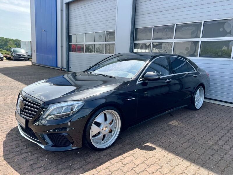 Obsidianschwarz metalliclack Gebraucht 2013 Mercedes S350 AMG Limousine | 33.850 € - Bild 1/4