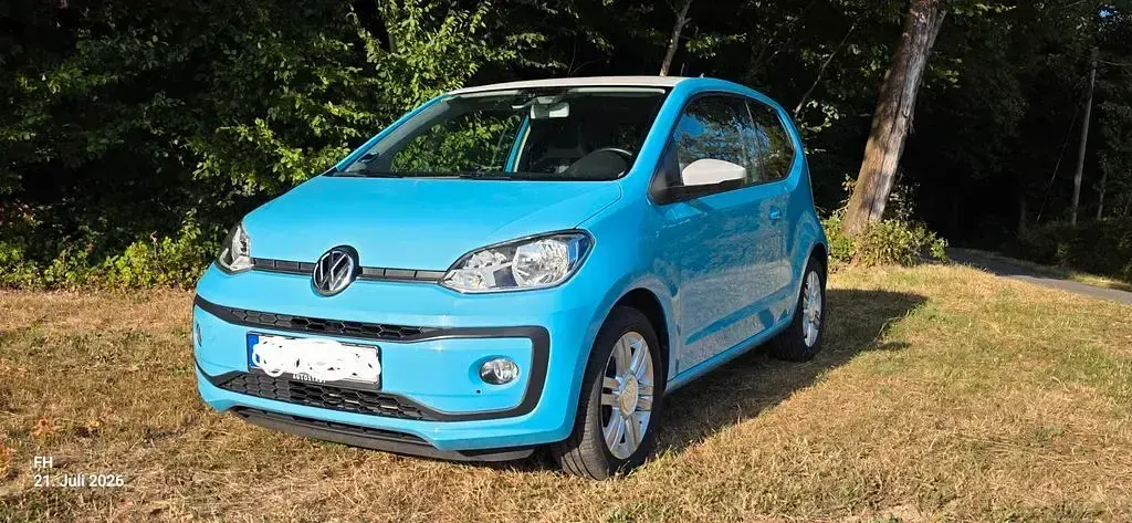 Gebraucht VW up! high up! 60 PS (44 kW) 2017 Blau Kleinwagen