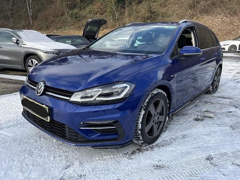Blau Gebraucht 2019 VW Golf VII R-line Kombi | 19.990 € (Fairer Preis) - Bild 1/4