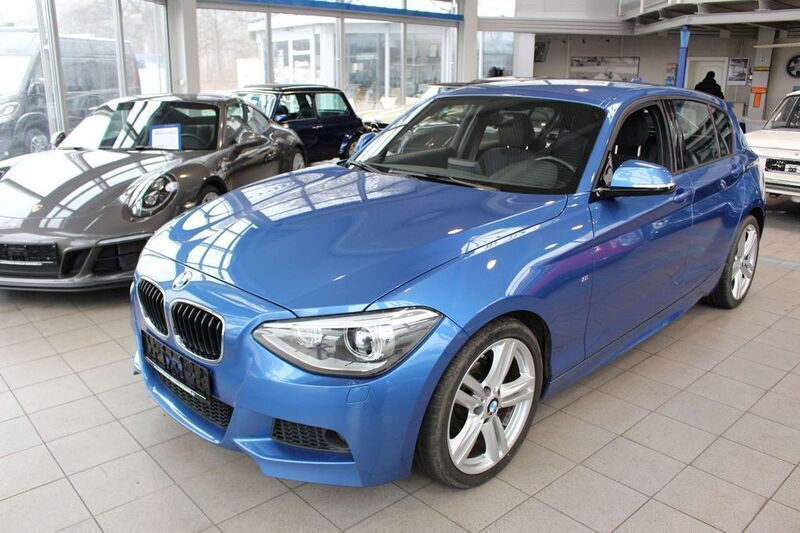 Estorilblau 2 metallic Gebraucht 2015 BMW 116 Performance Kleinwagen | 10.490 € (Etwas zu teuer) - Bild 1/4