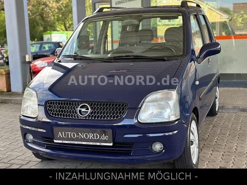 Blau Gebraucht 2001 Opel Agila Comfort Limousine | 1.990 € (Fairer Preis) - Bild 1/4