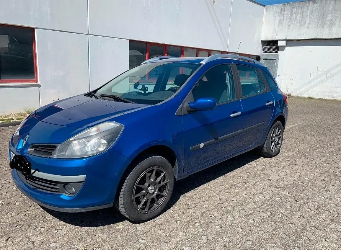 Gebraucht Renault Clio GrandTour 85 PS (62 kW) 2008 Blau Kombi