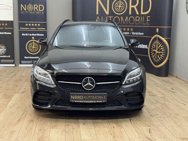 Gebraucht Mercedes C300e AMG 306 PS (225 kW) 2021 Obsidianschwarz meta (metallic) Kombi