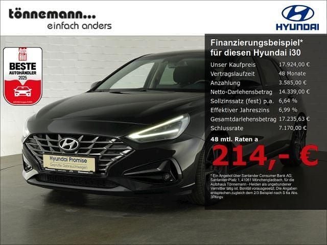 Schwarz Gebraucht 2021 Hyundai i30 Edition 30+ Limousine | 17.924 € (Fairer Preis) - Bild 1/4