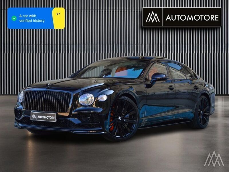 Schwarz Gebraucht 2024 Bentley Flying Spur Mulliner Limousine | 402.400 € - Bild 1/4