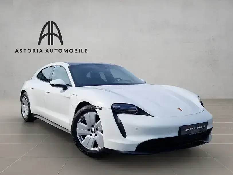 Gebraucht Porsche Taycan 350 kW (476 PS) 2022 Weiß Kombi