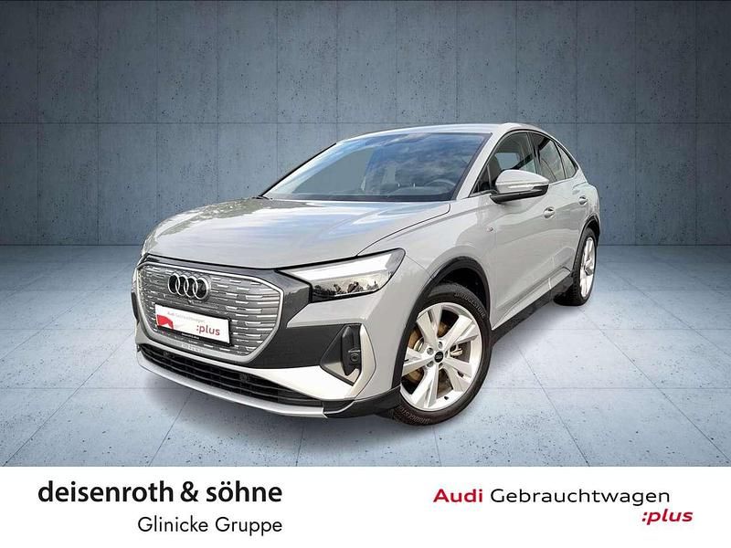 Kieselgrau Gebraucht 2022 Audi Q4 e-tron S-Line SUV | 28.630 € (Fairer Preis) - Bild 1/3