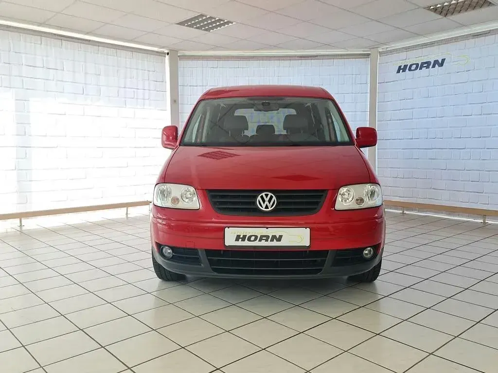 Gebraucht VW Caddy Life 102 PS (75 kW) 2009 Rot Van / Kleinbus